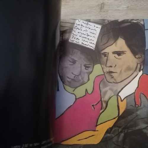 Klaudios Art Catalog used with artist's handwritten dedication