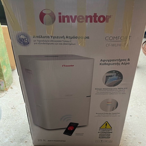 Inventor CF-WUHI-20L Comfort Dehumidifier 20.00 Lt/24h like new