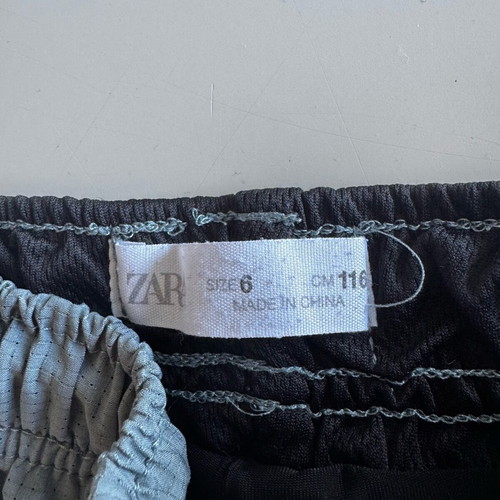 Zara kids basketball leggings with shorts for 6 years used