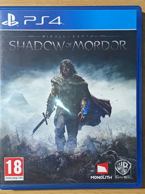 Shadow of Mordor PS4 game like new