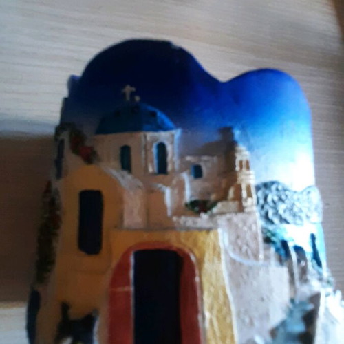 Souvenir candlestick from Amorgos like new