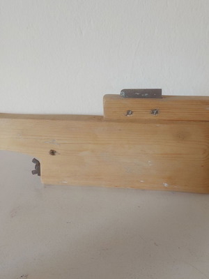 Ξύλινο καράβι για DIY διακοσμητικές κατασκευές, 34x14x4cm, καινούργιο