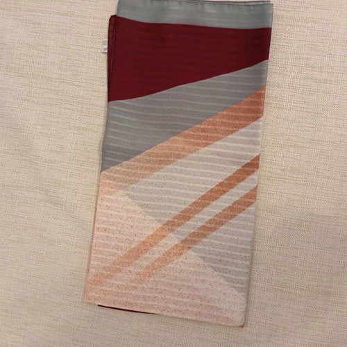 Square Italian scarf like new, multicolored