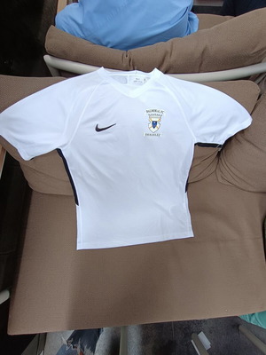 Nike Dri-FIT football jersey with Balmoral FC Derzelez emblem