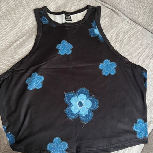 Shein sleeveless tops like new, pack of 5, multicolor, size L