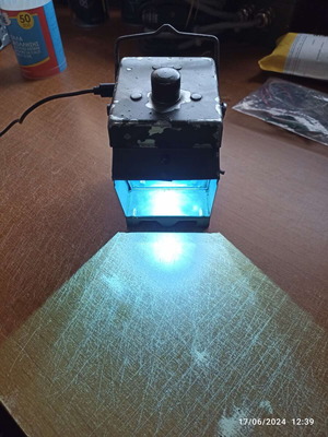 World War II Lantern used with metal handle