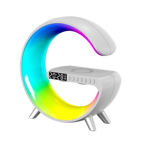 Bluetooth wireless speaker with LED light and charging base new