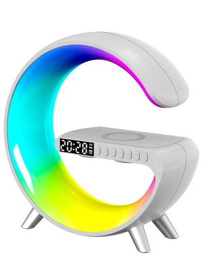 Bluetooth wireless speaker with LED light and charging base new