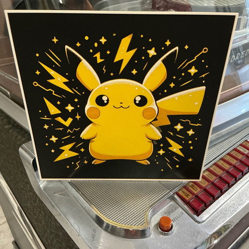Pokemon Pikachu decorative plaque new, PLA material