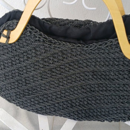 Woven straw handbag Italian used, very good condition