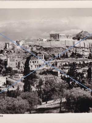 Αθήναι Γενική άποψις Ακροπόλεως καρτ-ποστάλ μεταχειρισμένη