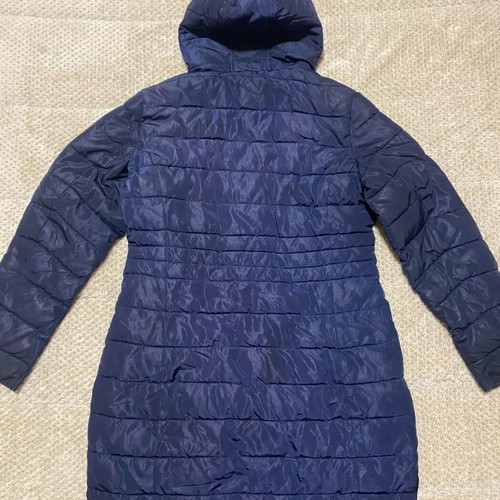 Lonsdale women's parka jacket used, size L, blue