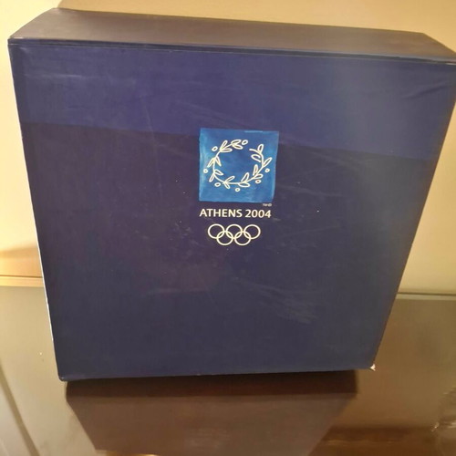 Official Athens 2004 Olympic Games collectible album, 5 volumes with certificate