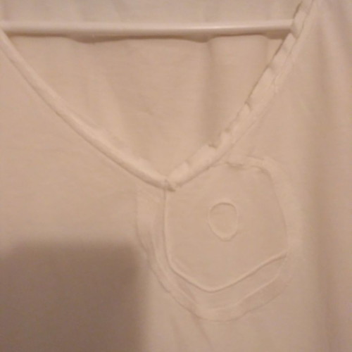 Toi&Moi blouse used, white cotton, size M