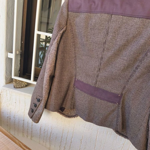 Women's wool jacket brown medium like new, short