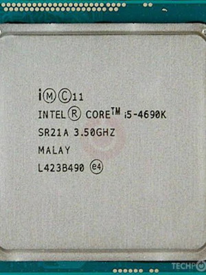 Intel Core i5 4690K CPU processor like new, Socket 1150, 4 cores