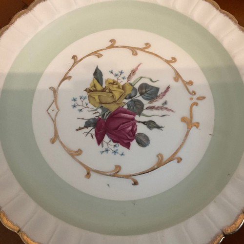 Woods and Sons antique plates from England, set of 3, excellent condition