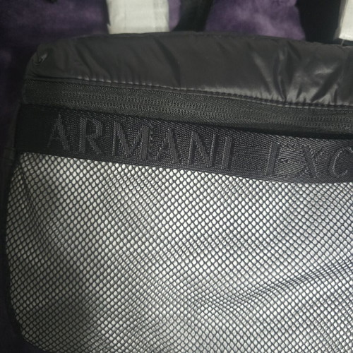 Armani Exchange backpack bag, black