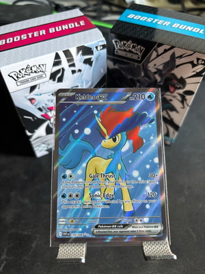 Keldeo ex (WHT 159) White Flare new Pokemon card