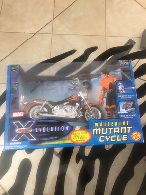 Wolverine Mutant Cycle X-Men Evolution 6-inch figure new