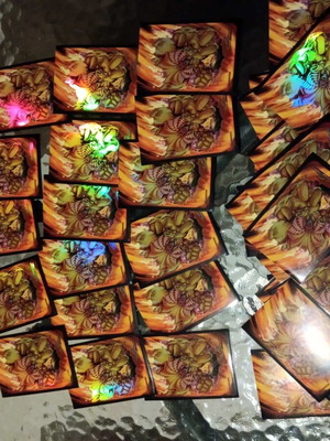 Exodia deck used for Yu-Gi-Oh! with 40 cards