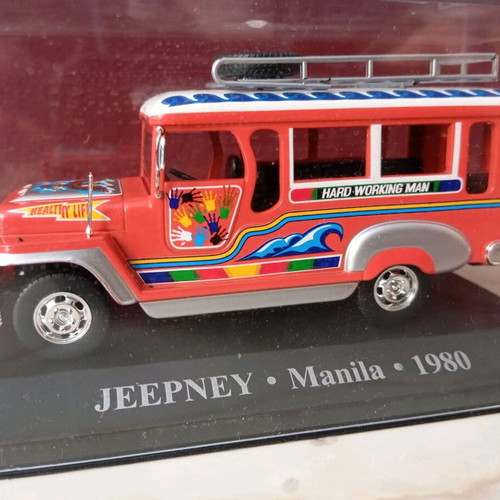 Manila Bus used, collectible Jeepney miniature 1980 model