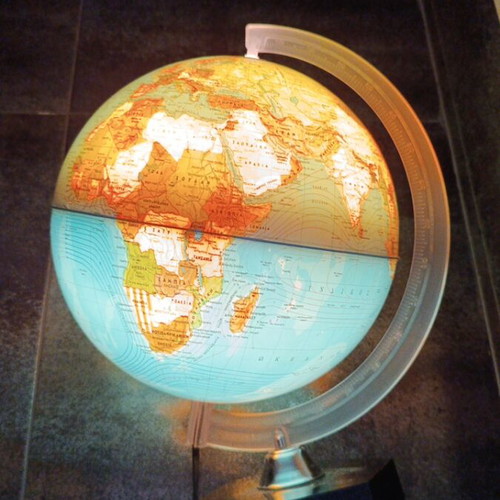 Illuminated Globe 60cm used, Sidiri editions