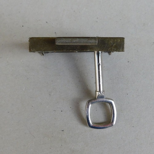 Furniture lock with dimensions 5 x 5.8 cm