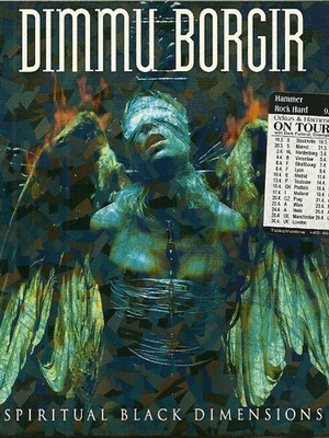 Dimmu Borgir Spiritual Black Dimensions CD μεταχειρισμένο, metal