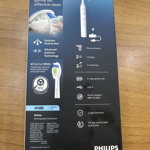 Philips Sonicare 4100 Series electric toothbrush