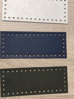 Leather base 23x10 for knitted bag new