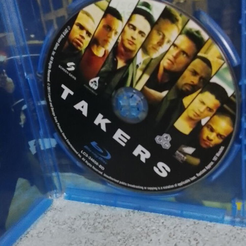 Takers Blu-Ray movie with Greek subtitles, action adventure