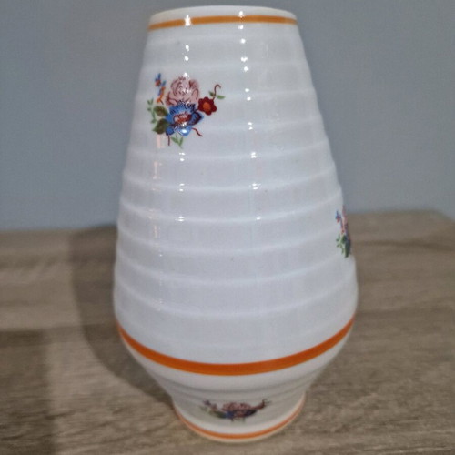 Vintage porcelain vase Dorohoi 17 cm like new
