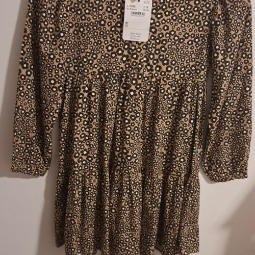 Girls' dress Mayoral new size 9, black and brown