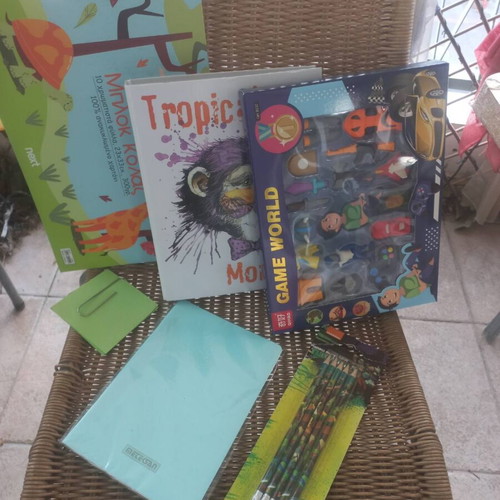School and craft stationery set, 6 pieces, sealed