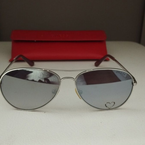 Guess sunglasses used, silver, missing stones
