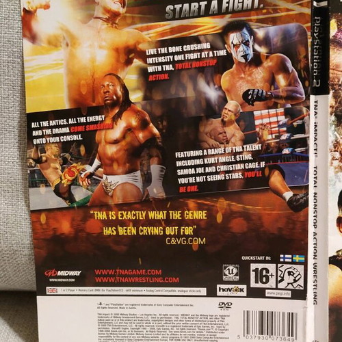 TNA Impact PlayStation 2 used, very good condition