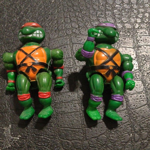 Teenage Mutant Ninja Turtles figures