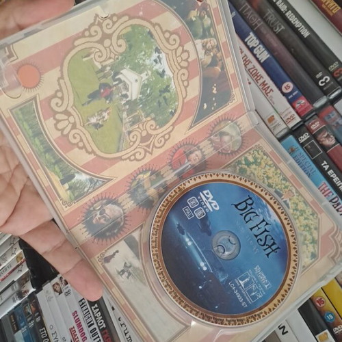 Big Fish DVD used, adventure fantasy with Greek subtitles