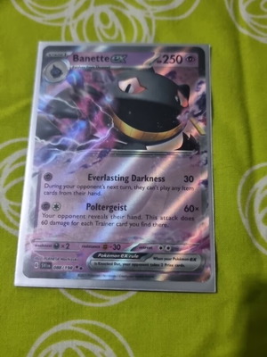 Pokemon Banette EX SVI 088 new