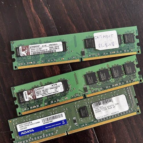 Ram sticks DDR2 DDR3 like new