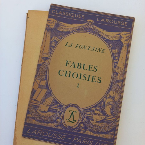 Pack of three used old French books, 1933-1934