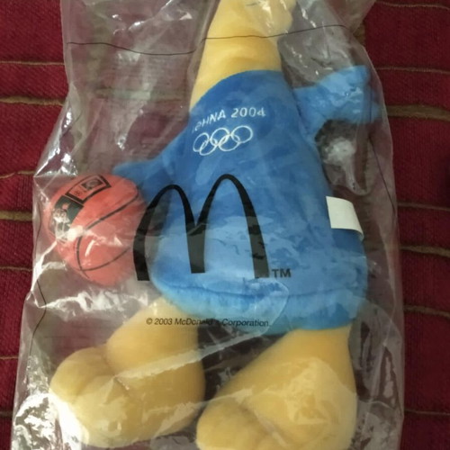 Phoebus and Athena plush mascots from Athens 2004 Olympic Games