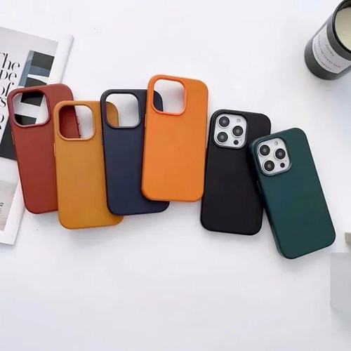 Leather Case for iPhone 11/12/13/14/15 Pro, Plus and Pro Max new, black