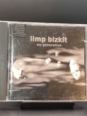 Limp Bizkit My Generation Limited Edition CD Single like new, metal