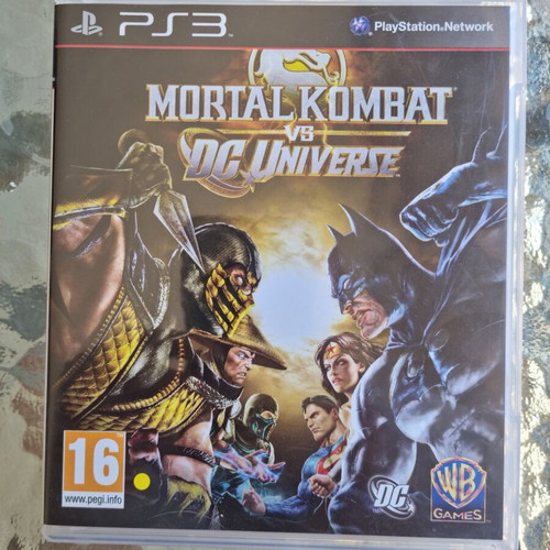 Mortal Kombat vs DC Universe PlayStation 3 game used