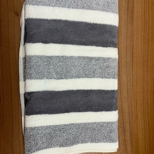 Striped bath towel set new, 2 pieces 35×75 cm