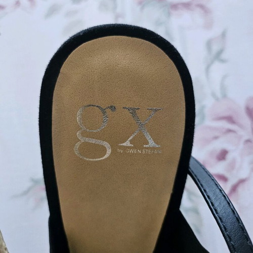 Women slingbacks gx by GWEN STEFANI new, size 39, black-white