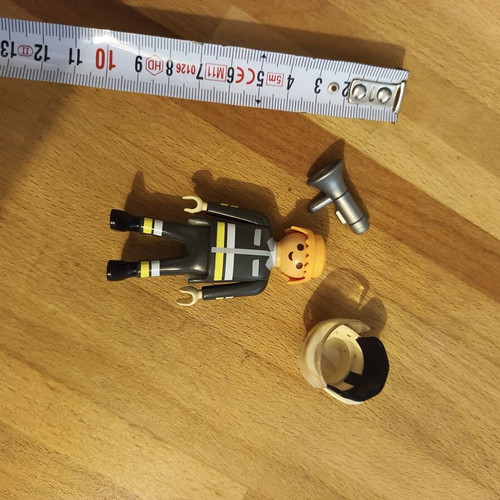 Playmobil Firefighter figure used