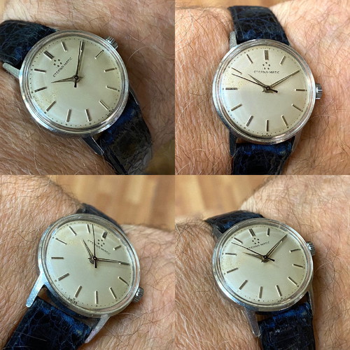 Eterna Matic used men's automatic vintage watch 33cm